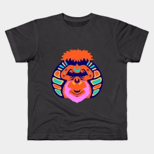 gorilla artistic face Kids T-Shirt